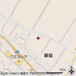 千葉県香取郡東庄町新宿1414周辺の地図