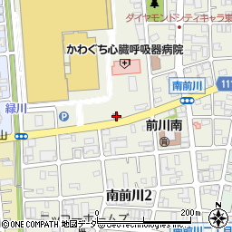 川口前川一郵便局周辺の地図