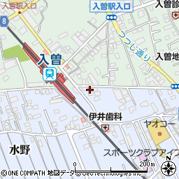 埼玉県狭山市水野525周辺の地図