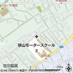 埼玉県狭山市南入曽917周辺の地図