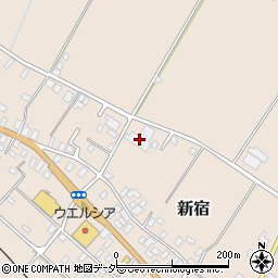 千葉県香取郡東庄町新宿1399周辺の地図
