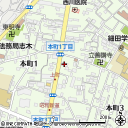 東上ガス株式会社周辺の地図