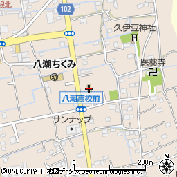 セブンイレブン八潮鶴ケ曽根店周辺の地図