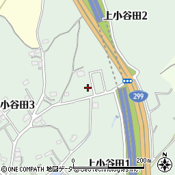 埼玉県入間市上小谷田周辺の地図