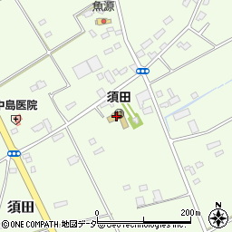 神栖市立須田幼稚園周辺の地図