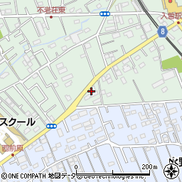 埼玉県狭山市南入曽611周辺の地図