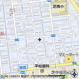 埼玉県川口市芝2丁目10周辺の地図