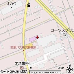 ダイナム　埼玉・所沢店周辺の地図