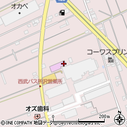 ダイナム　埼玉・所沢店周辺の地図