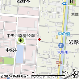 埼玉県三郷市幸房596周辺の地図