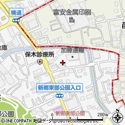 栗田鉄筋工業駐車場周辺の地図