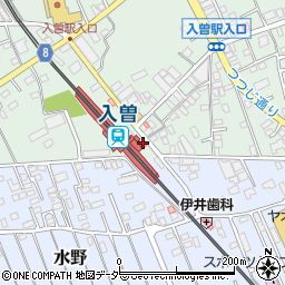 狭山警察署入曽駅前交番周辺の地図