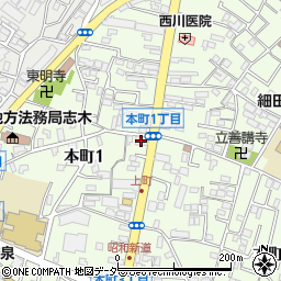 大阪屋本店周辺の地図