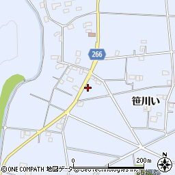 千葉県香取郡東庄町笹川い1358周辺の地図
