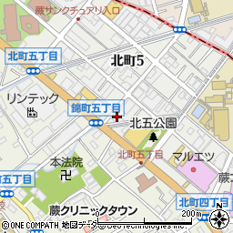 東京鶴亀温水器株式会社周辺の地図