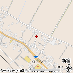千葉県香取郡東庄町新宿1388周辺の地図