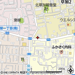 ダスキン田無埼玉店周辺の地図