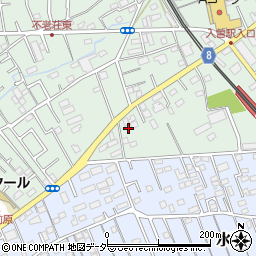 埼玉県狭山市南入曽612周辺の地図