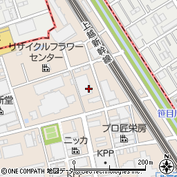 埼玉県戸田市美女木北1丁目5周辺の地図