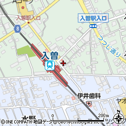 西武鉄道株式会社　入曽駅周辺の地図