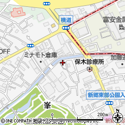 埼玉県川口市峯280-5周辺の地図