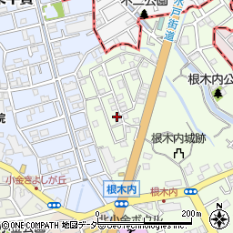千葉県松戸市根木内6-3周辺の地図