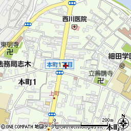 川口信用金庫志木支店周辺の地図