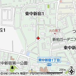 東中新宿町会会館周辺の地図