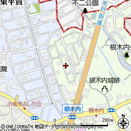 千葉県松戸市根木内6周辺の地図