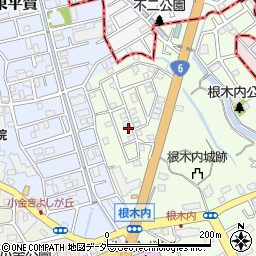 千葉県松戸市根木内6-4周辺の地図