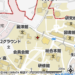 廣池千九郎記念館周辺の地図