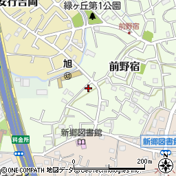 埼玉県川口市前野宿周辺の地図