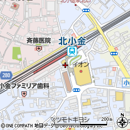 株式会社東光ハウス　本店周辺の地図
