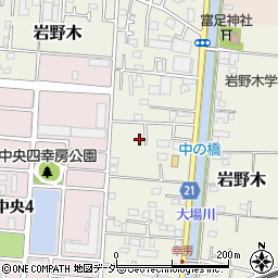 埼玉県三郷市幸房734周辺の地図