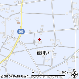 千葉県香取郡東庄町笹川い1274周辺の地図