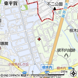 千葉県松戸市根木内6-28周辺の地図