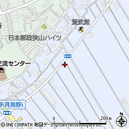 埼玉県狭山市水野362周辺の地図
