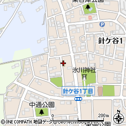 セブンイレブン富士見針ケ谷１丁目店周辺の地図