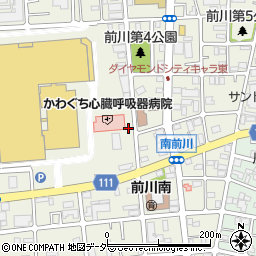 アイセイ薬局川口前川店周辺の地図