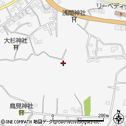 千葉県印西市大森周辺の地図