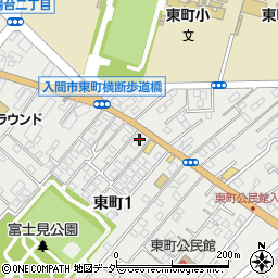 やまもりチェーン入間店カワムラ周辺の地図