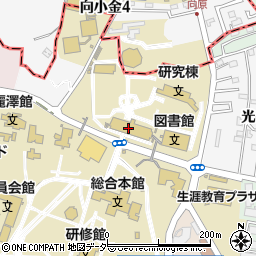 麗澤大学周辺の地図
