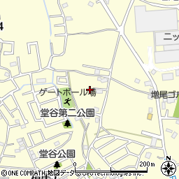 千葉県柏市増尾1095周辺の地図