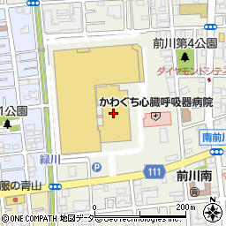 ニトリイオンモール川口前川店周辺の地図