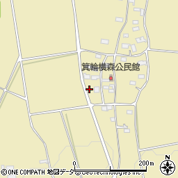 山梨県北杜市高根町箕輪611周辺の地図