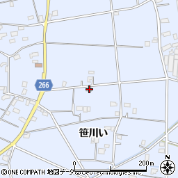 千葉県香取郡東庄町笹川い1275周辺の地図