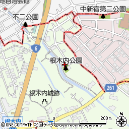 千葉県松戸市根木内112-11周辺の地図