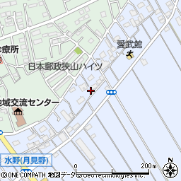 埼玉県狭山市水野365周辺の地図