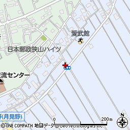 埼玉県狭山市水野353周辺の地図
