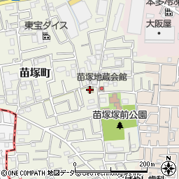 セブンイレブン草加苗塚町店周辺の地図